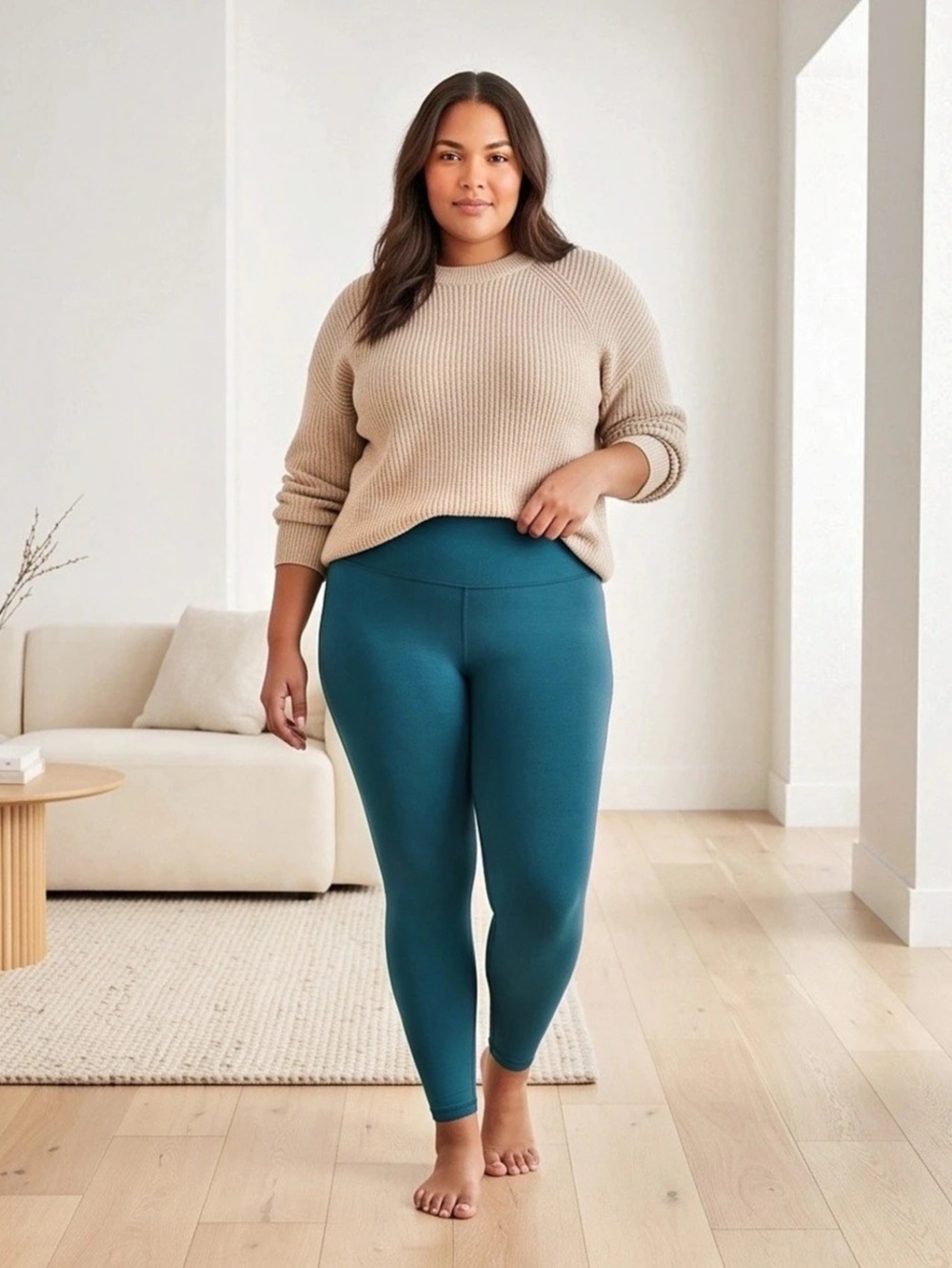 Blue Leggings Like New